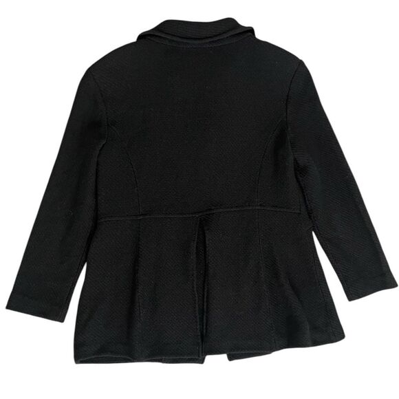 St. John Caviar wool knit blazer jacket size 10 - Picture 2 of 8